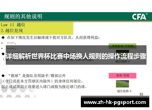 详细解析世界杯比赛中场换人规则的操作流程步骤 详细解析世界杯比赛中场换人规则的操作流程步骤